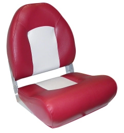 Сиденье с боковой поддержкой серый/темно-красный (10250459)